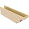 Ekena Millwork 6in. W x 8in. H x 28in. L Newport Woodgrain TimberThane Rafter Tail, Primed Tan RFTUR06X08X28NEWRCPR - alternate 2